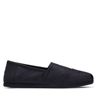 Men's Alpargata Slip-On Shoes in All Black