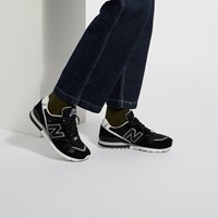 Alternate view of Men's 996 Sneakers in Black/White