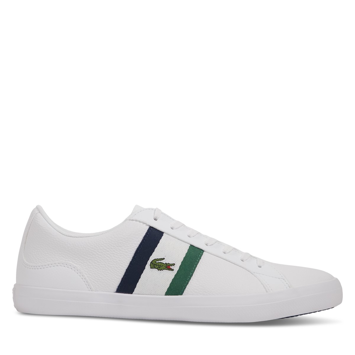 Men's Lerond Sneakers in White/Navy/Green