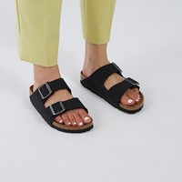 Sandales Arizona véganes noires pour femmes Alternate View