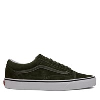 Men's Old Skool Sneakers in Olive Suede