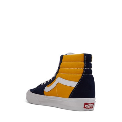 blue yellow vans