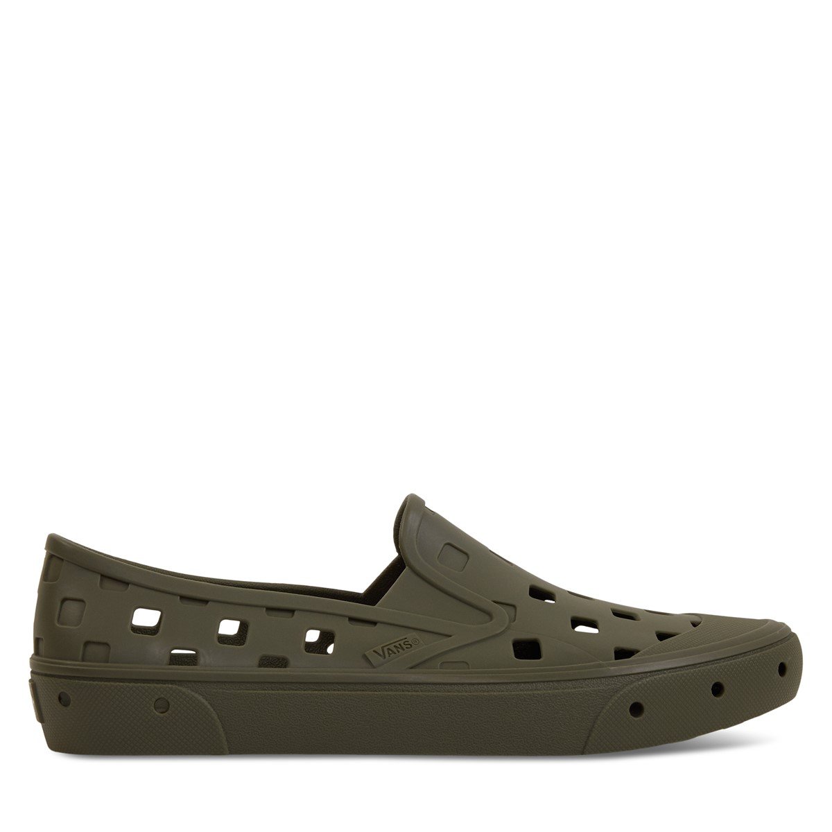 Men's Trek Slip-On Shoes in Olive Green