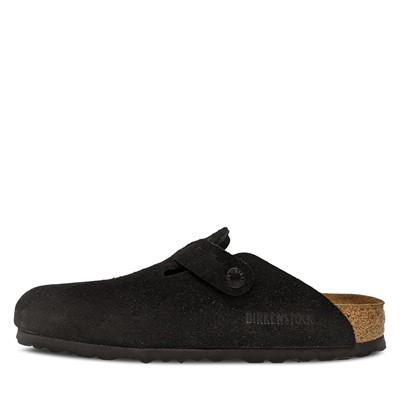 Women's Boston Clogs in Black Alternate View