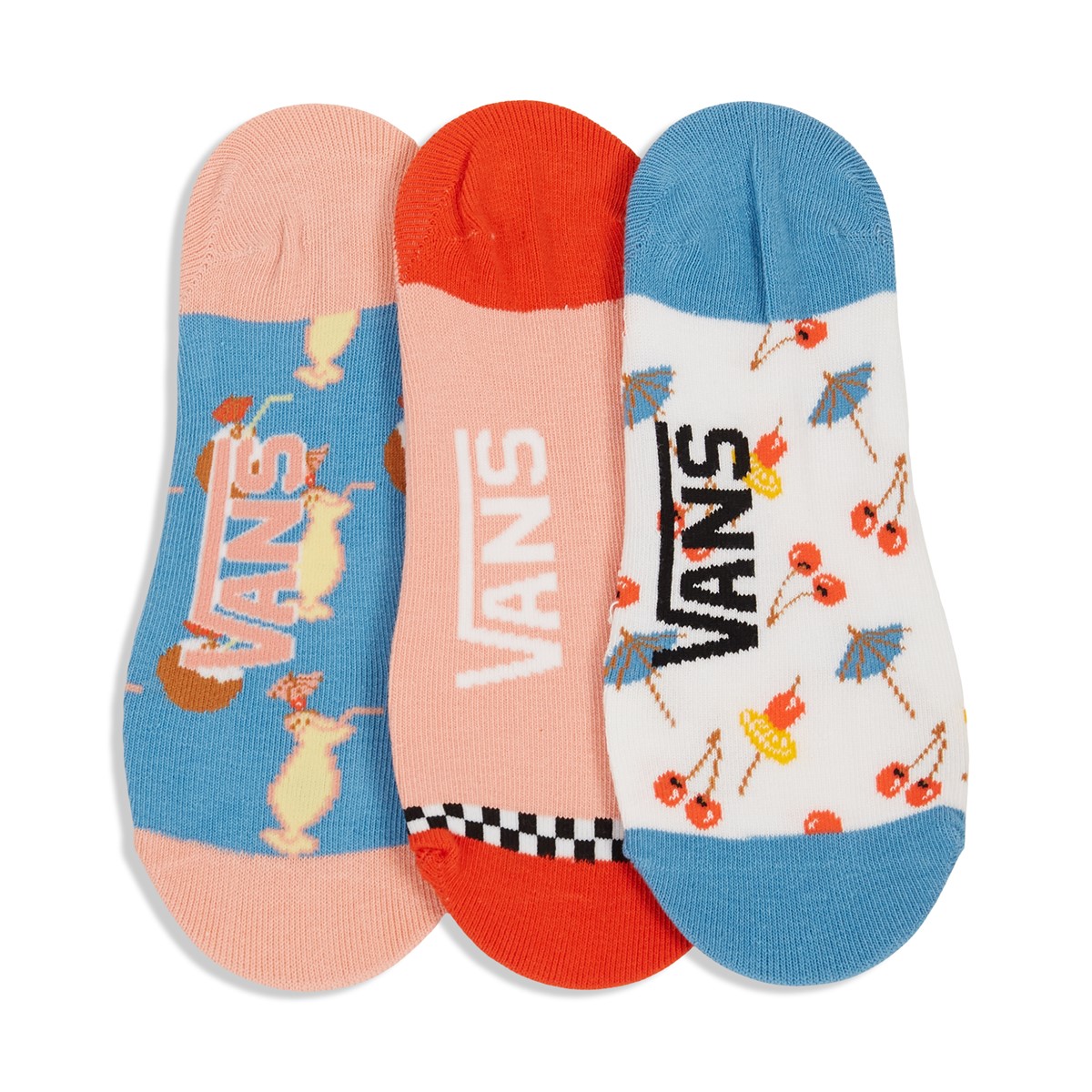 Women's Three Pack Tropic Vibes Canoodle Socks