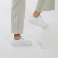 Women's Nizza Platform Sneakers in White Alternate View