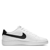 Men's Court Royale 2 Low Sneakers in White/Black