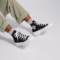 Alternate view of Women's Chuck Taylor All-Star Lugged Sneakers in Black/White