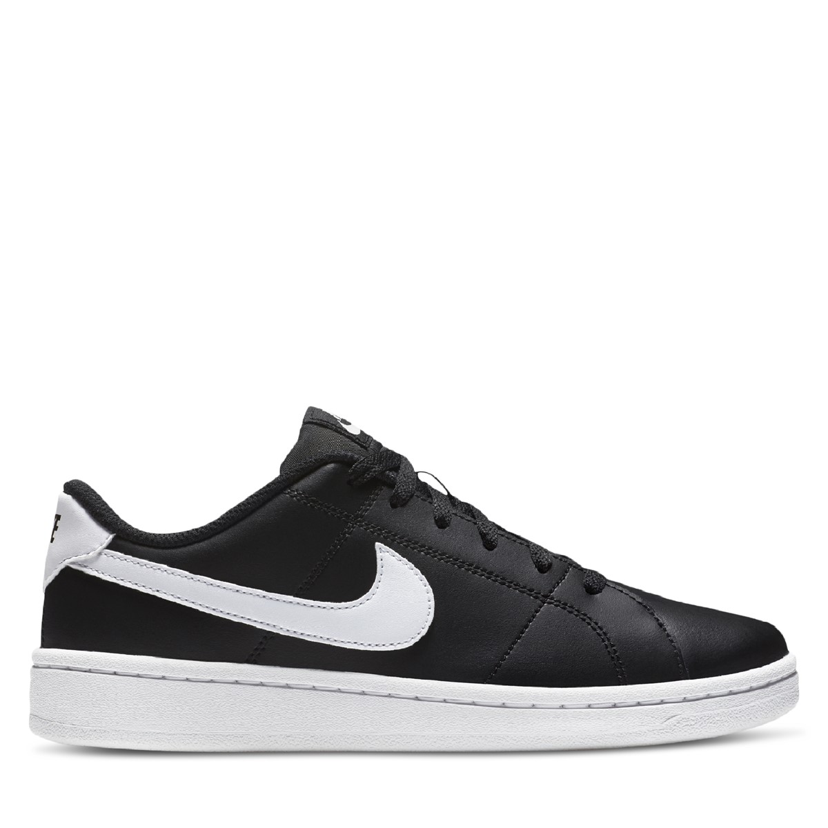Women's Court Royale 2 Low Sneakers in White/Black