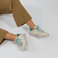 Women's Club C Legacy Sneakers in Chalk/Blue Alternate View