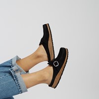 Women's Buckley Moccasin-Style Clogs in Black Alternate View