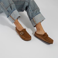 Alternate view of Women's Buckley Moccasin-Style Clogs in Tea