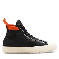 Men's Chuck 70 Explore Hi Sneakers in Black/ Orange/ White