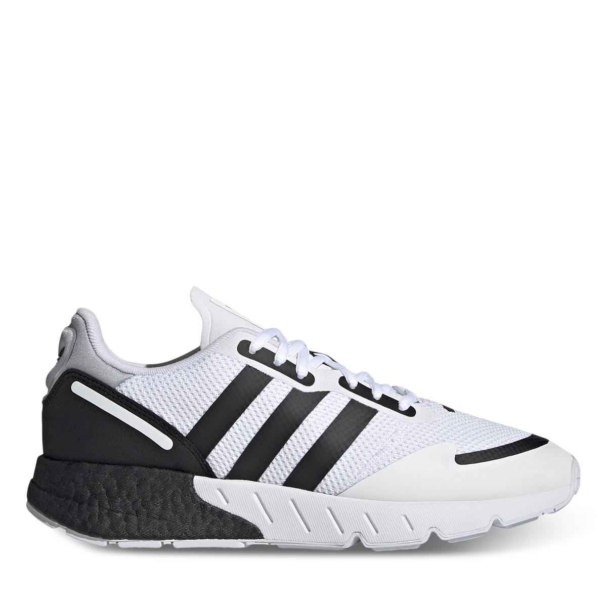 Men's ZX 1K Boost Sneakers in Black/White