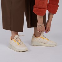 Alternate view of Women's ZX 1K Boost Sneakers in White/Beige/Orange