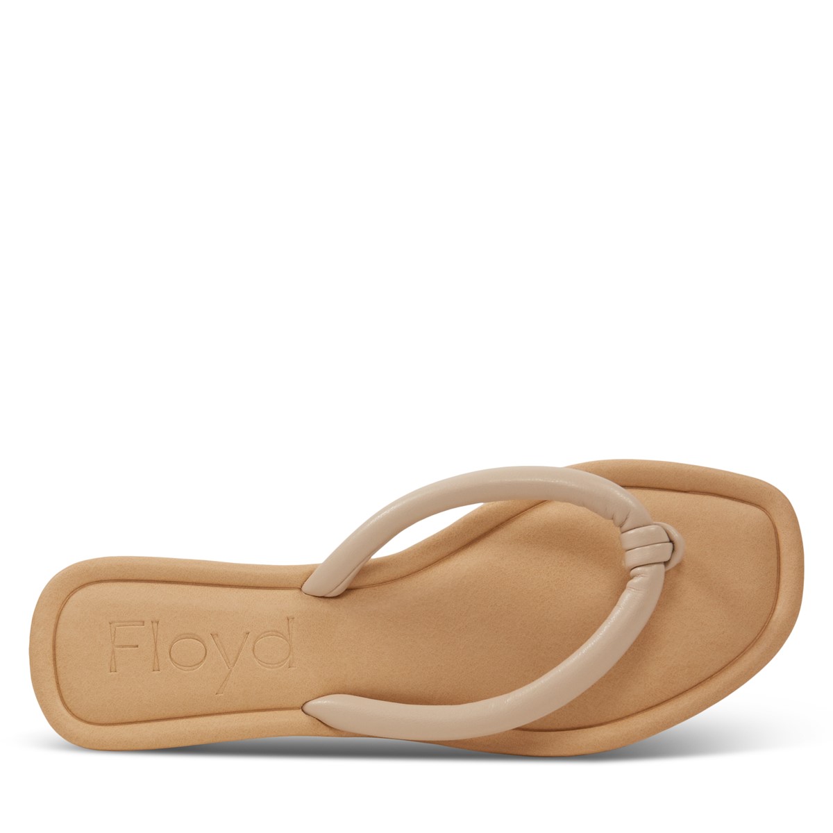 Women's Claire Thong Sandals in Nude | Little Burgundy