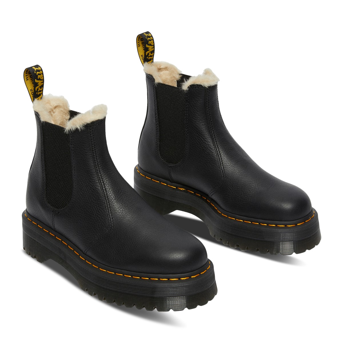 Platform chelsea boots deals dr martens