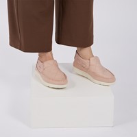 Alternate view of Women's Moc-Sider Slip-On Sneakers in Pink