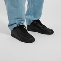 Men's Court Vision Low Sneakers in Black Alternate View