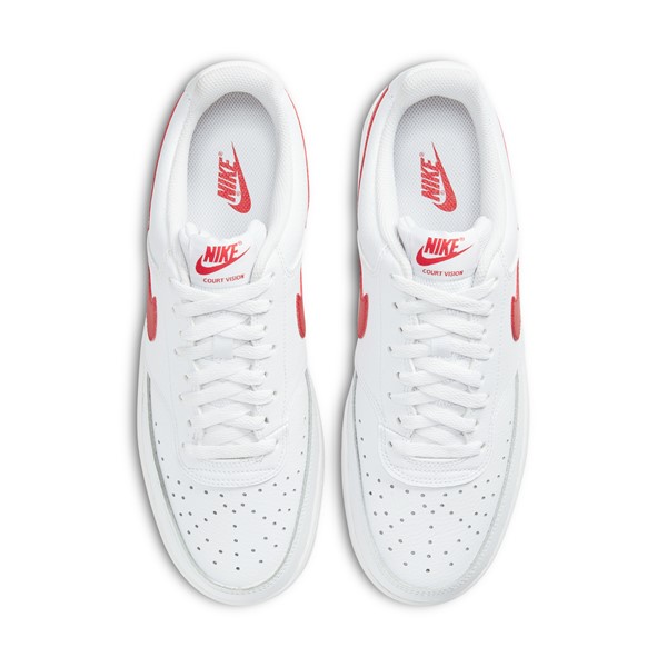 white and red court vision