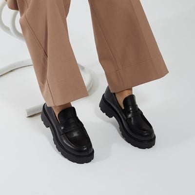 Women's Cosmo Loafers in Black Alternate View