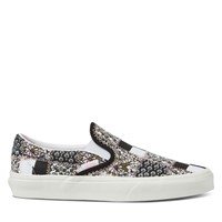Patchwork Floral Classic Slip-On Sneakers