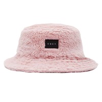 Sherpa Bucket Hat in Pink