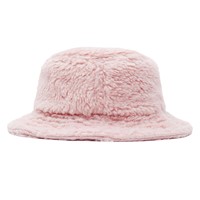 Sherpa Bucket Hat in Pink Alternate View