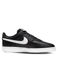 Women's Court Vision Low Sneakers in Black/White