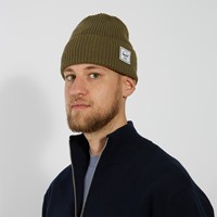 Alternate view of Polson Beanie in Ivy Green