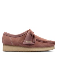 Chaussures style mocassin Wallabee roses pour femmes