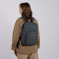 Alternate view of Base Bad Mini Quilted Backpack in Dark Grey