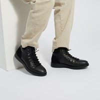 Men's Liam Lace-up Boots in Black