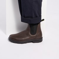 Alternate view of 2115 Classic Vegan Chelsea Boots in Brown