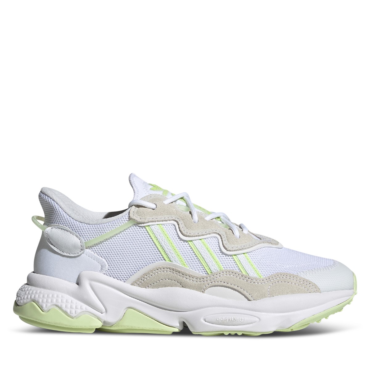 Women's Ozweego Sneakers in White/Green