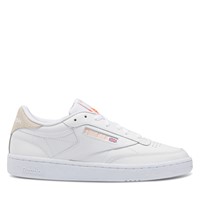 Women's Club C 85 Sneakers in White/Pink