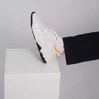 Alternate view of Men's Ozweego Sneakers in White/Orange