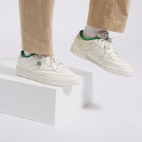 Men's Club C 85 Sneakers in Chalk/Green/Gold Alternate View