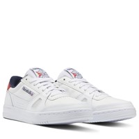 Men's LT Court Sneakers in White/Blue/Red Alternate View