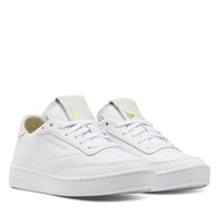 Women's Club C Clean Sneakers in White/Beige Alternate View