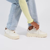 Women's Club C Double Geo Sneakers in Off-White Alternate View