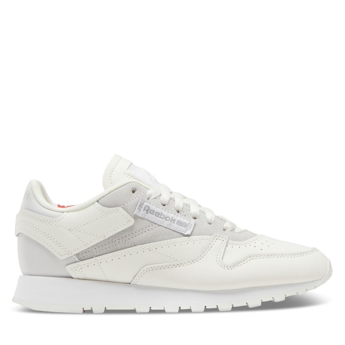 Women's Classic Leather Sneakers in Off-White