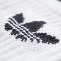 Alternate view of Women's Three Pack Solid Crew Socks in Black/White