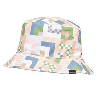 Reversible Bucket Hat in Multicolor/Indigo