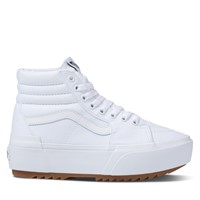 Sk8-Hi Stacked Platform Sneakers in White