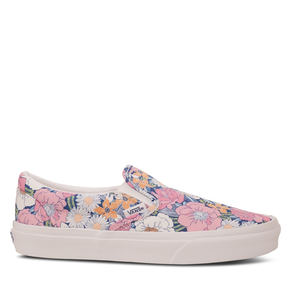 Multicolor Floral Slip-On Shoes