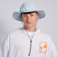 Alternate view of Class V Brimmer Bucket Hat in Blue