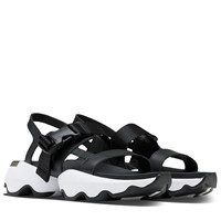 Alternate view of Women's Kinetic Impact Strap Sandals in Black/White