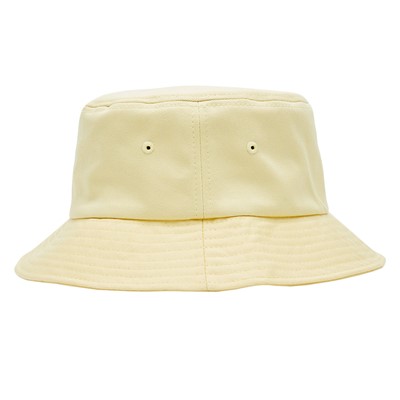 Bold Twill Bucket Hat in Yellow Alternate View