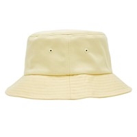 Bold Twill Bucket Hat in Yellow